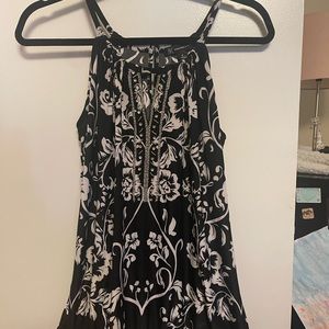 Black and white dress Blouse.